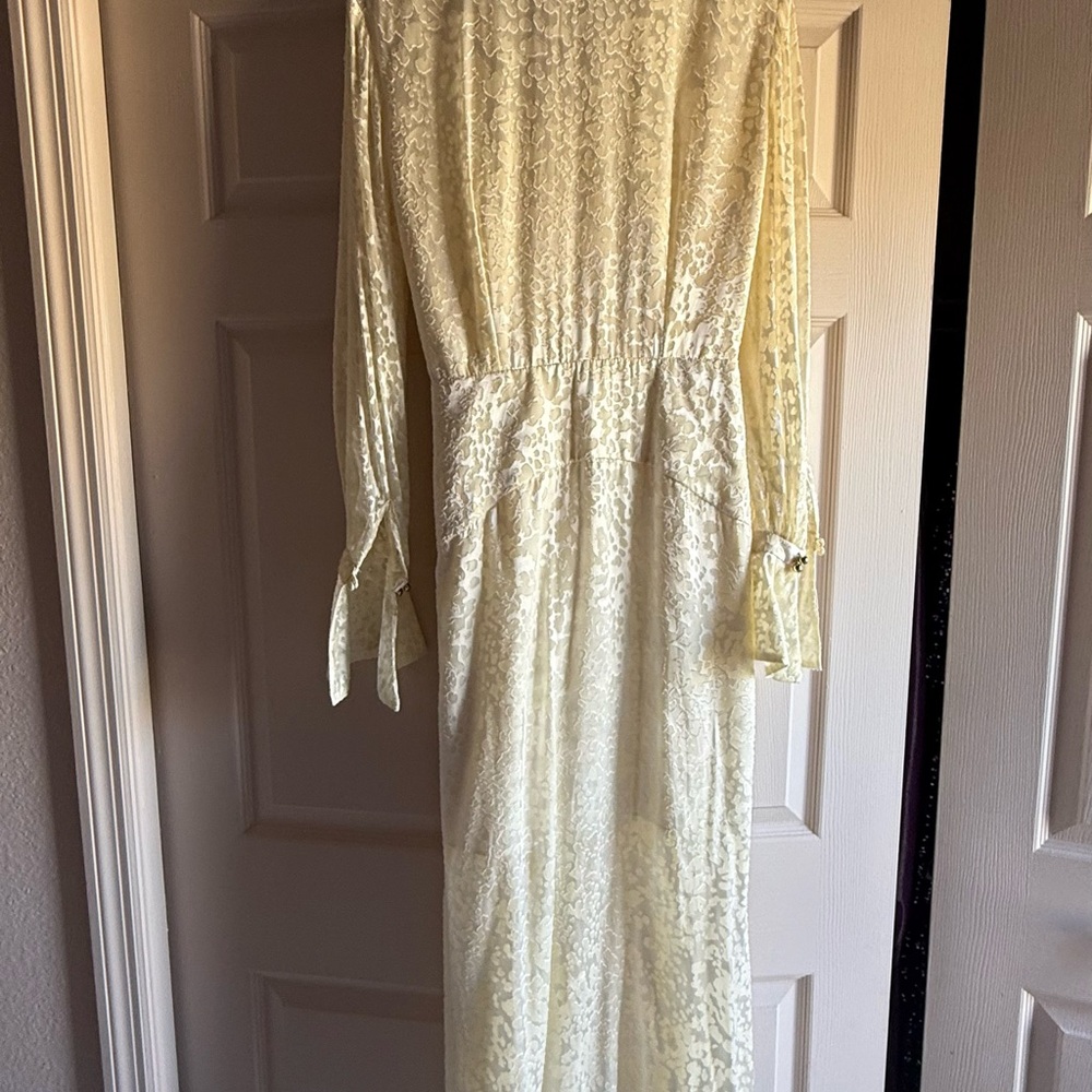 Acler Cream Fabric Swatch